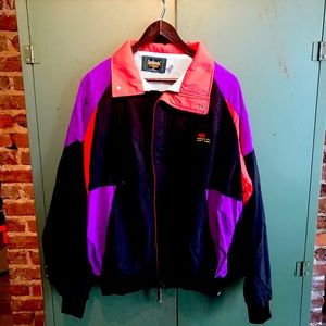 Vintage 90’s construction windbreaker